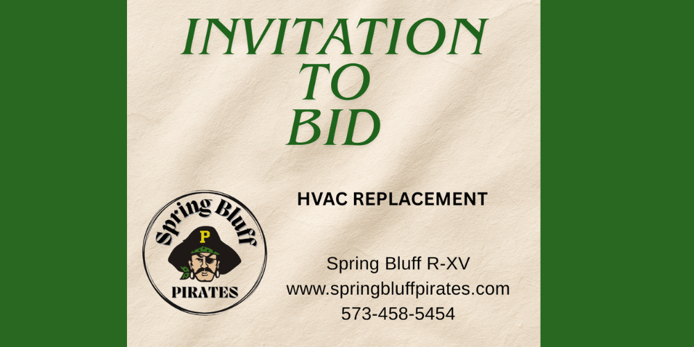Invitation to Bid for HVAC Replacement