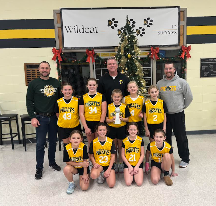 4th grade girls with a 1st place win
