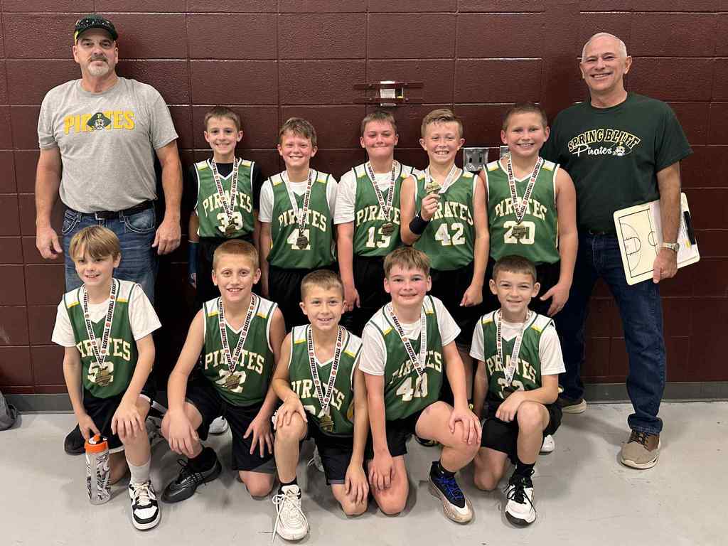 4th grade boys 1st place tournament win