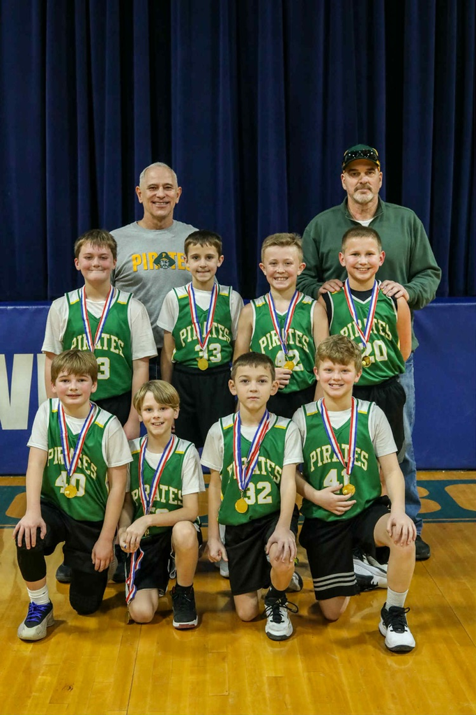 1st place 4th grade boys