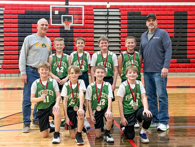 4th grade boys 2nd place at Union Tournament 