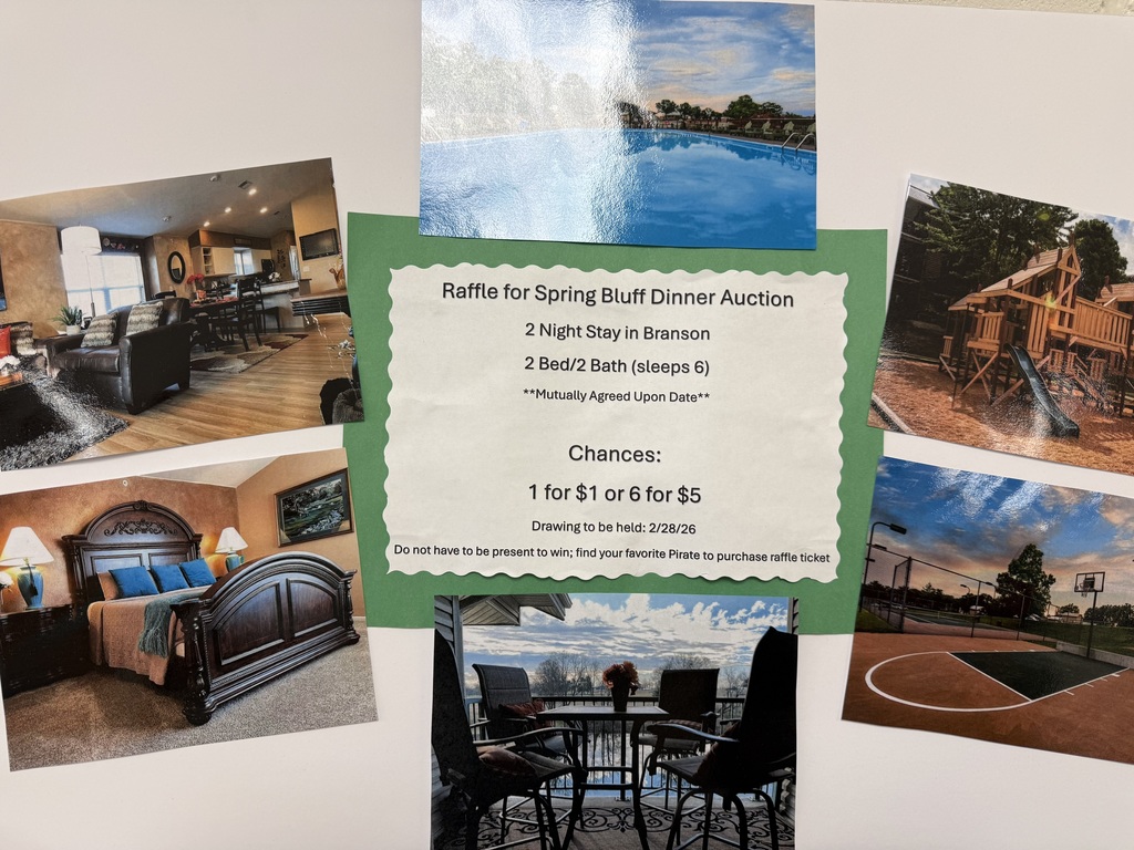 Raffle for Spring Bluff Dinner Auction