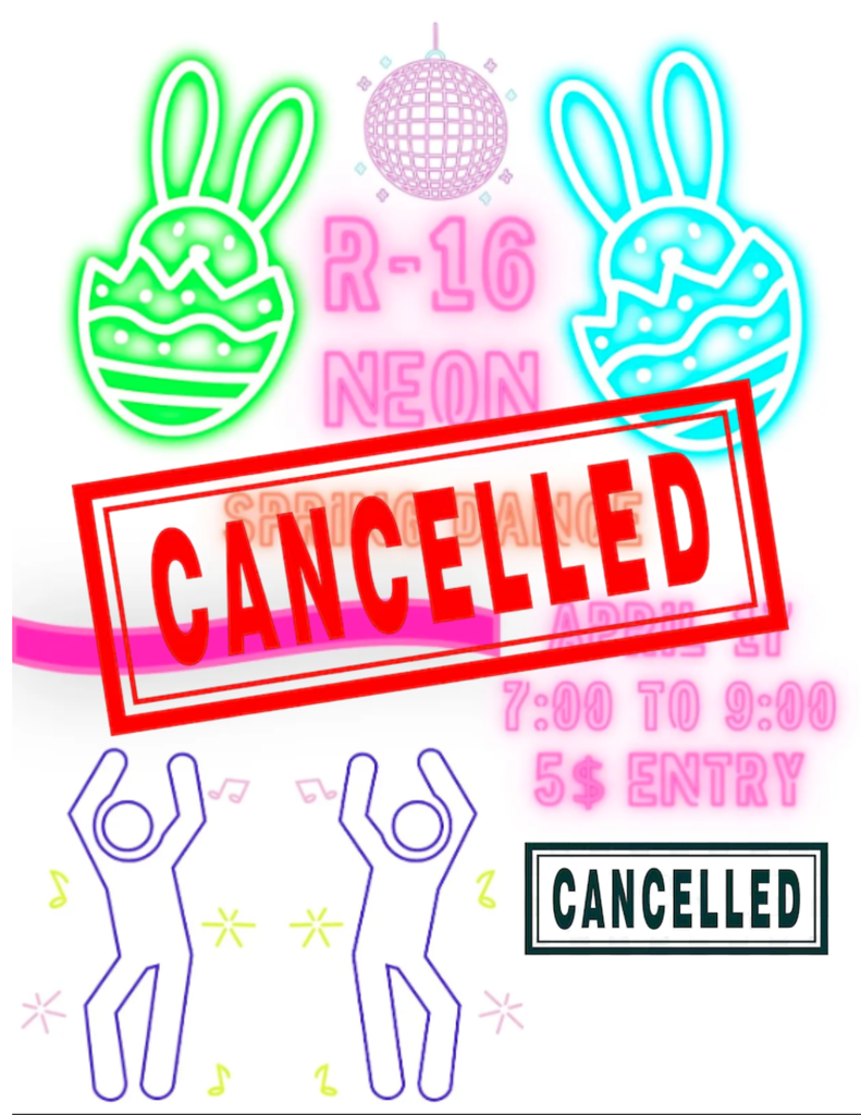 5th-8th grade dance cancelled flyer h