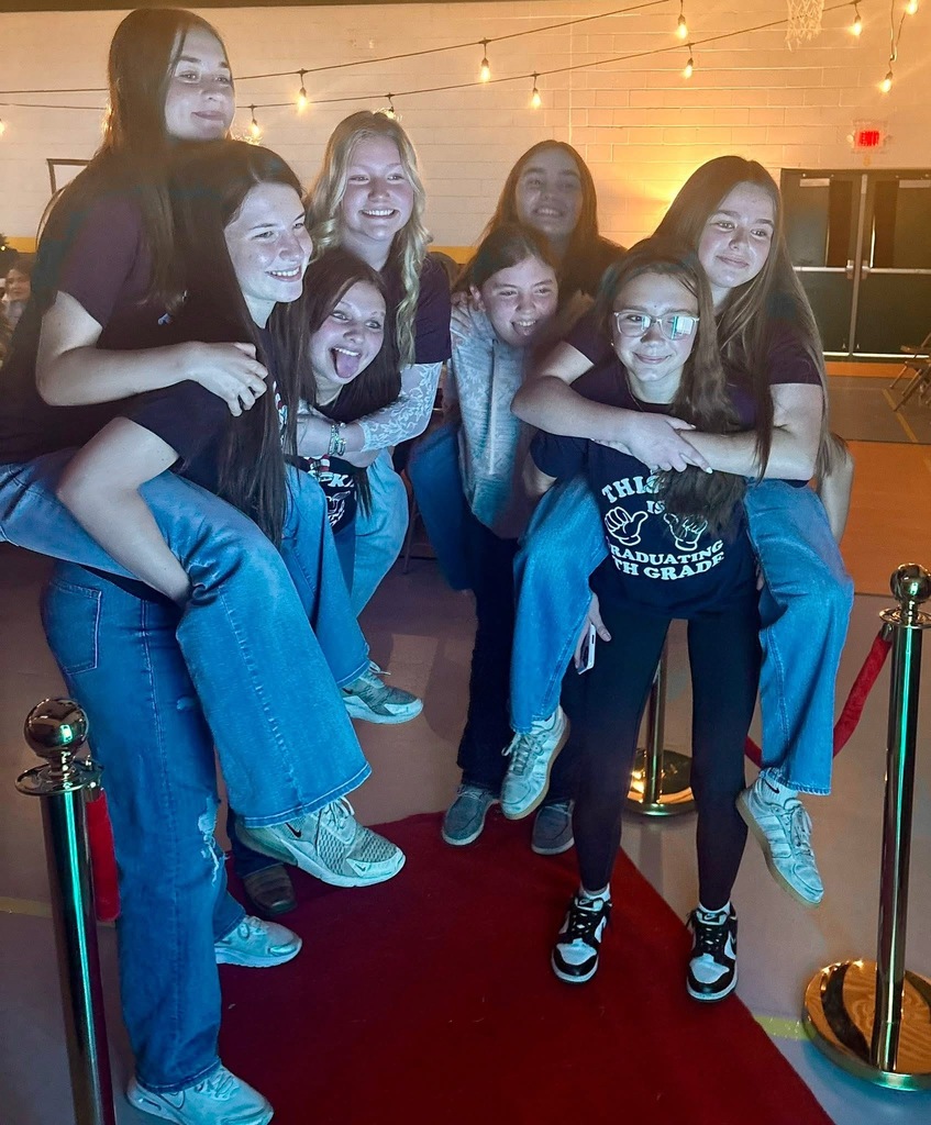 Students posing for a picture
