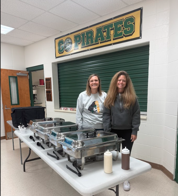 SBEF members providing lunch for the staff