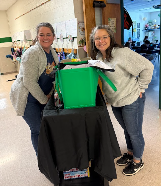 staff with the snack wagon 
