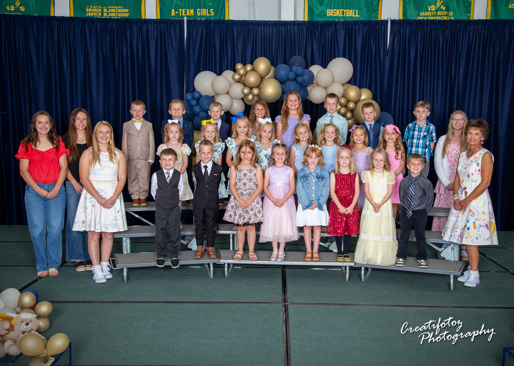 Kindergarten  graduating class
