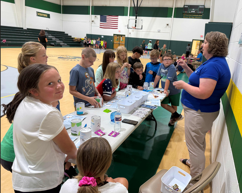 FCNB talking to summer school students