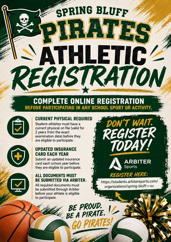 spring bluff athletic registration 