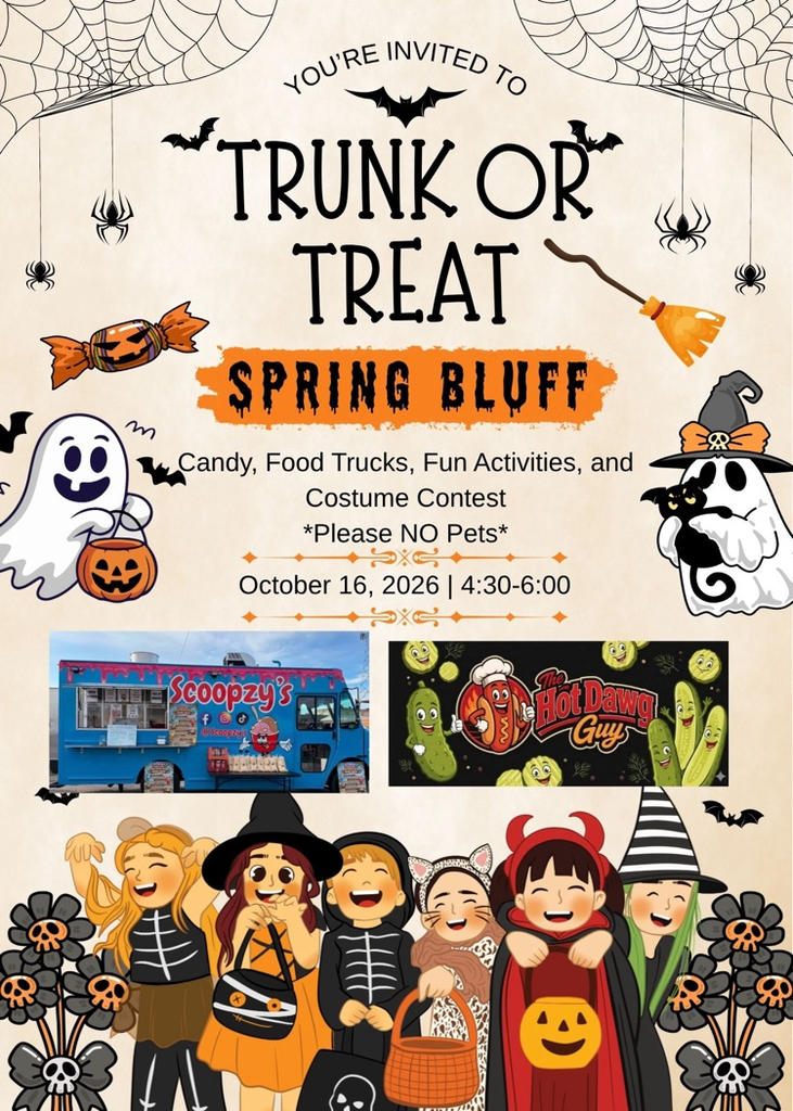 trunk or treat flyer 