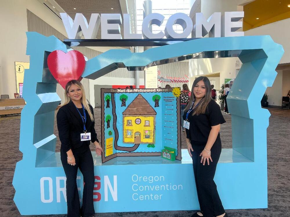 Spring Woods HIgh School students compete at national educator conference