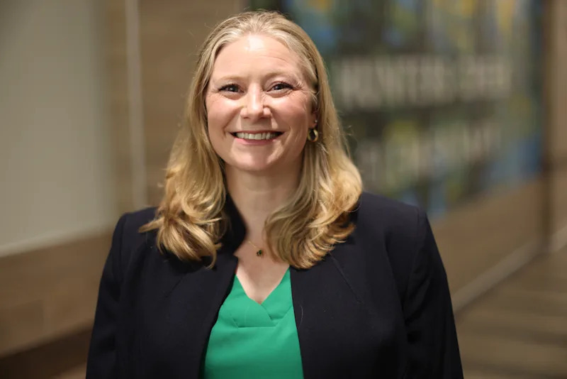Lindy Robertson smiling