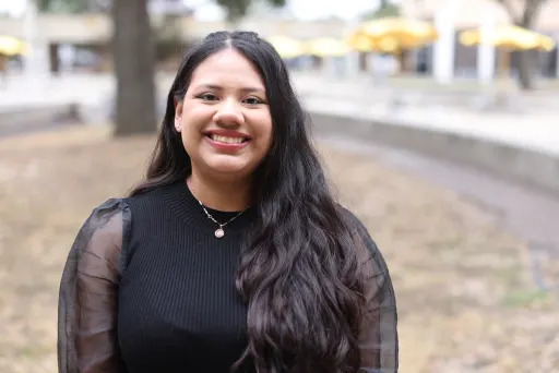 Ashley Vasquez smiling