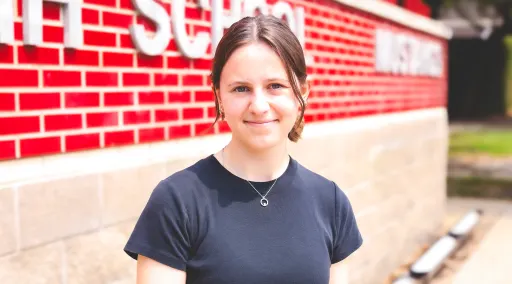 Sofia Gunko smiling
