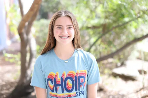 Addie Dwyer smiling