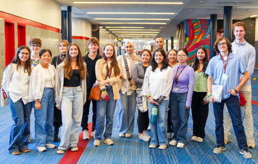 Students of the guthrie center architecture program
