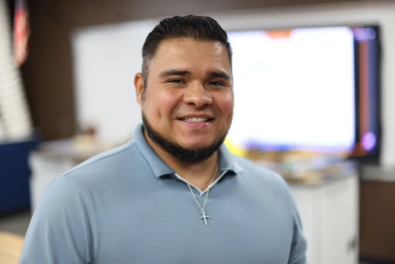 Jose Razo smiling
