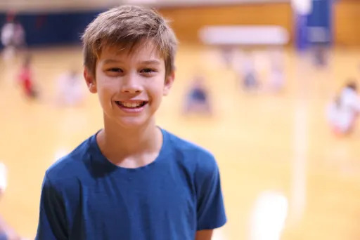 Bennett Moore smiling