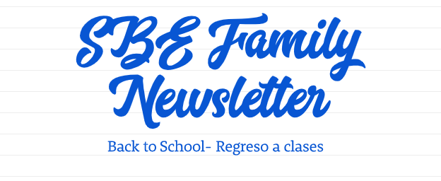 Back to School Newsletter