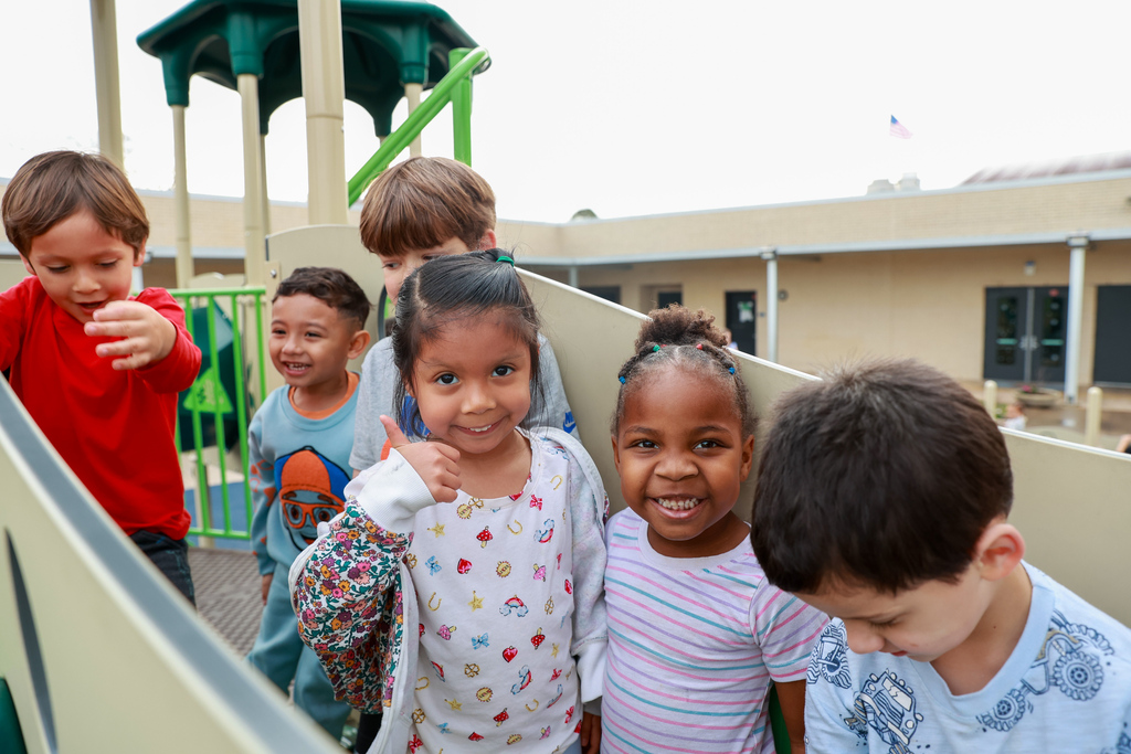 A day at Tiger Trail on the playground