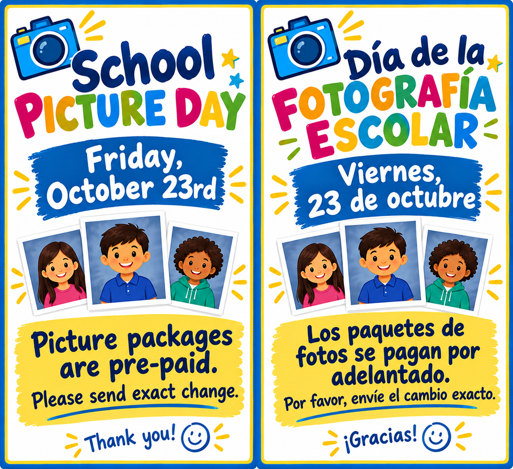 picture day flyer