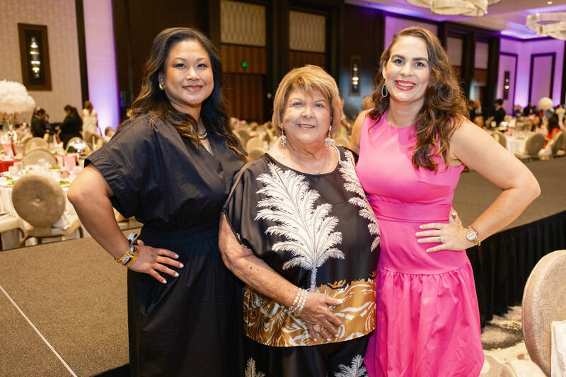 Linda Dang, Cece Thompson and Jamie Kelley