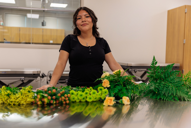 Student floral design