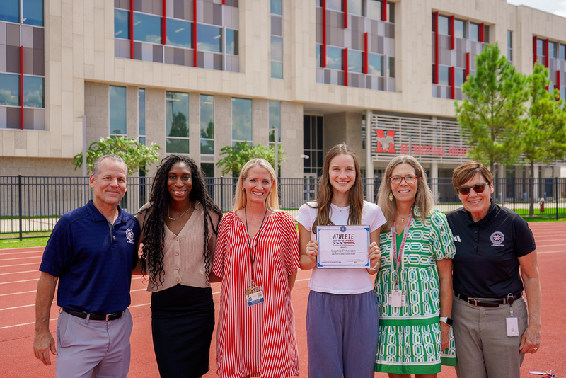 MHS Peterson and staff