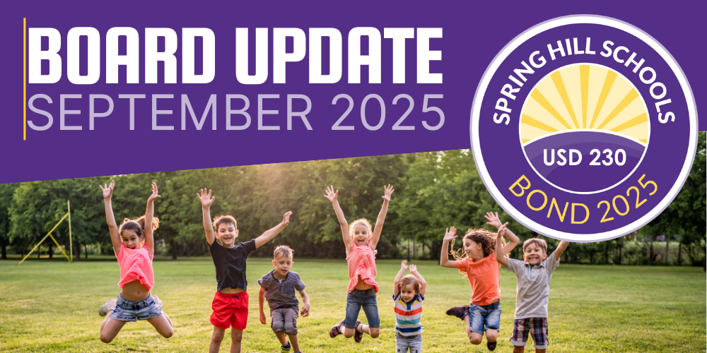 Bond Board Update Image with Kids Jumping and Bond Logo