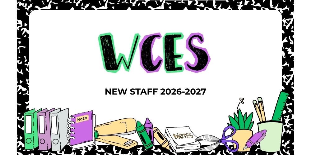 WCES New Staff 2026-2027