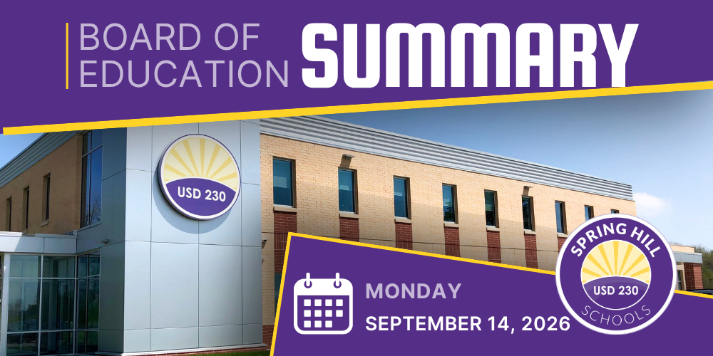 Board of Education Meeting Summary: September 14, 2026
