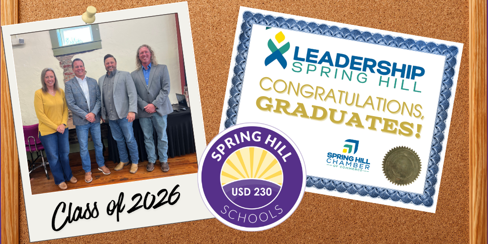 Graphic to Congratulate the Leadership Spring Hill Class of 2026