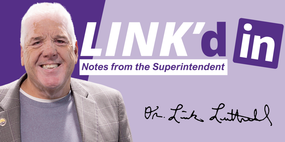 Link'd In Newsletter header