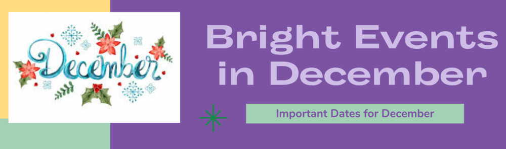 Bright Events in December