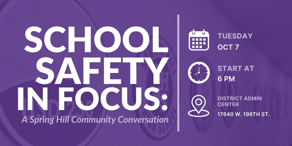 School Safety in Focus meeting information