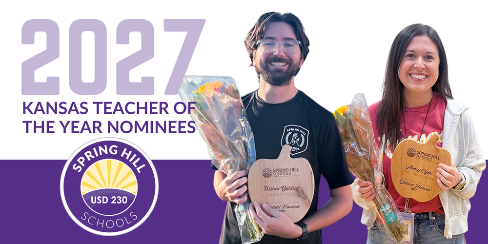header image showing teacher of the year nominees Tristan Bartley and Avery Ozier