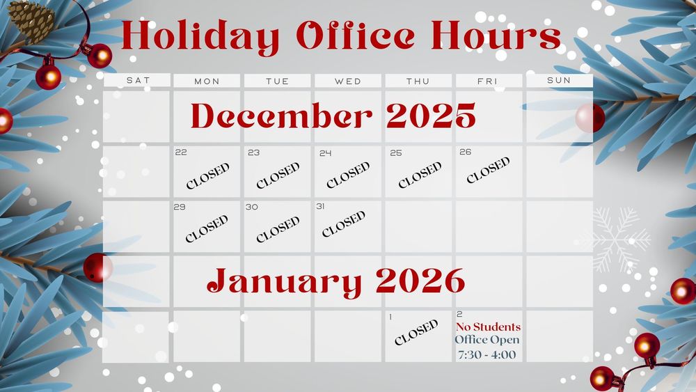 winter break hours