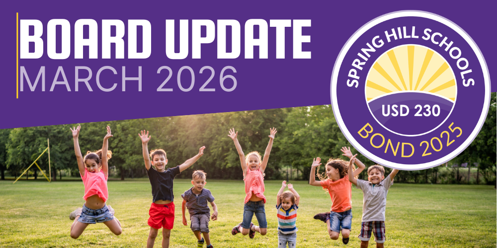 Bond Board Update Image with Kids Jumping and Bond Logo