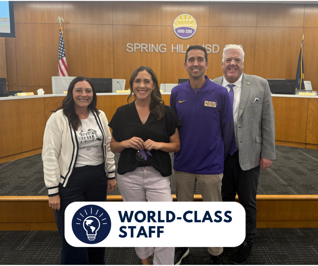 Anna Hughes picture with Nicole Melius, Clay Frigon, and Dr. Link Luttrell