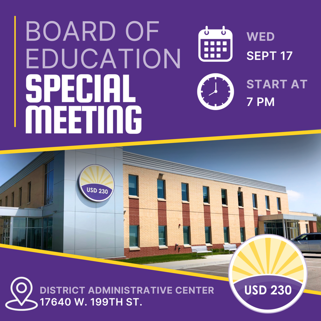BOE meeting Reminder 9-17-25