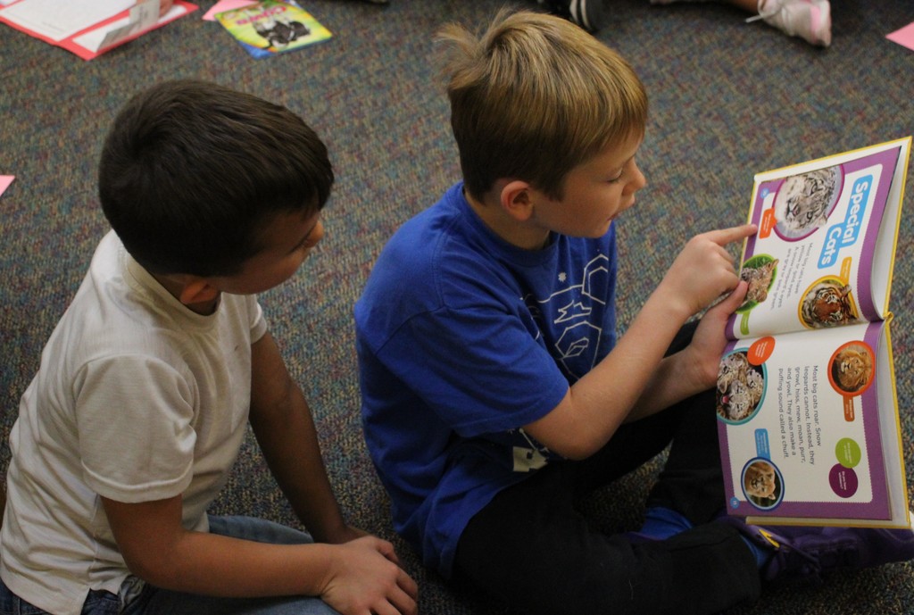 Wranglers enjoying a great book!