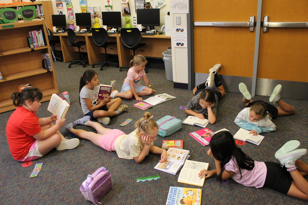 Wranglers enjoying a great book!