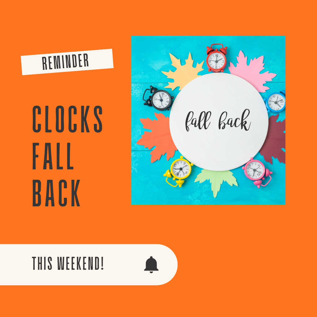 Set your clocks back