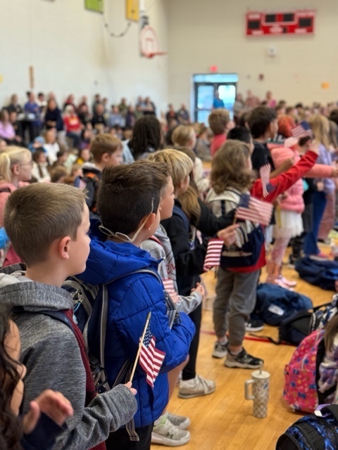 Students at assembly