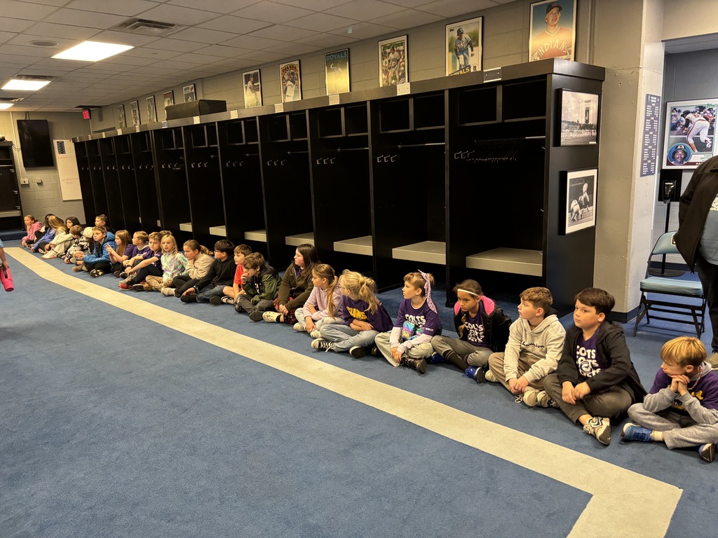 4th grade Kauffman Stadium visit
