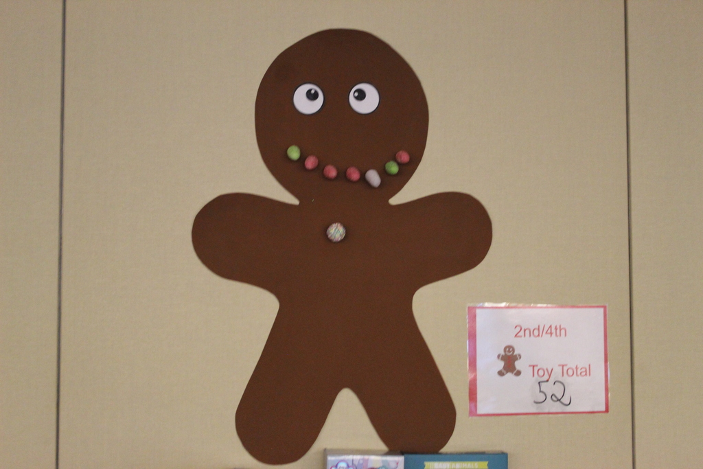 Toys for Tots Gingerbread Man