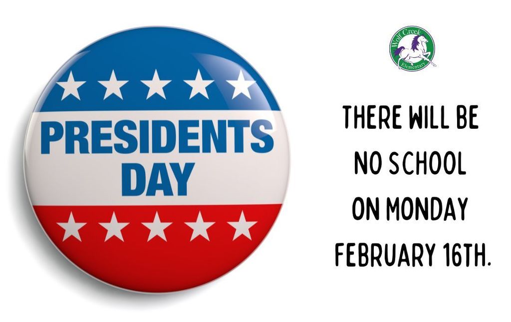 No School February 16