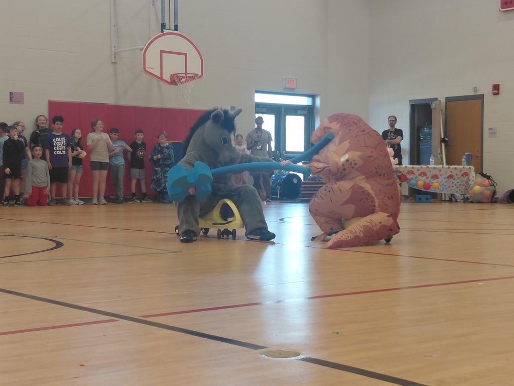 Mascot Jousting at March Madness