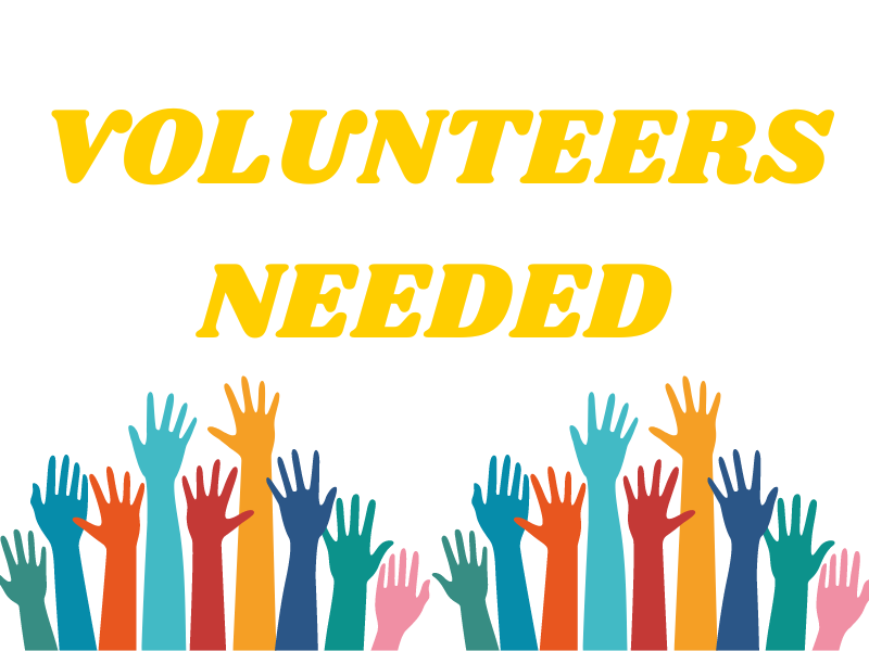 volunteers needed no information