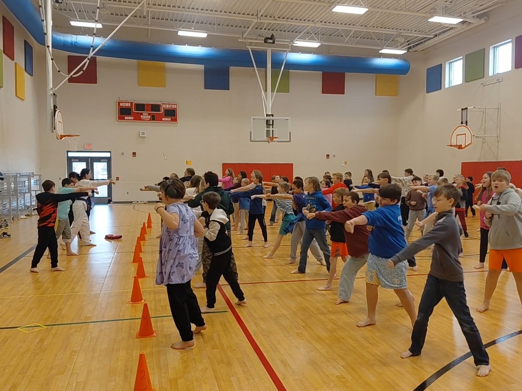 students practicing Taekwondo no information